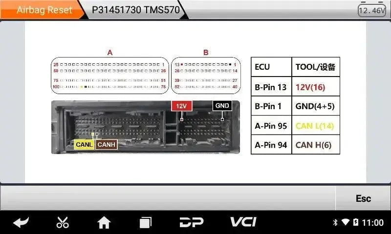 OBDSTAR P50 Programmatore dati crash