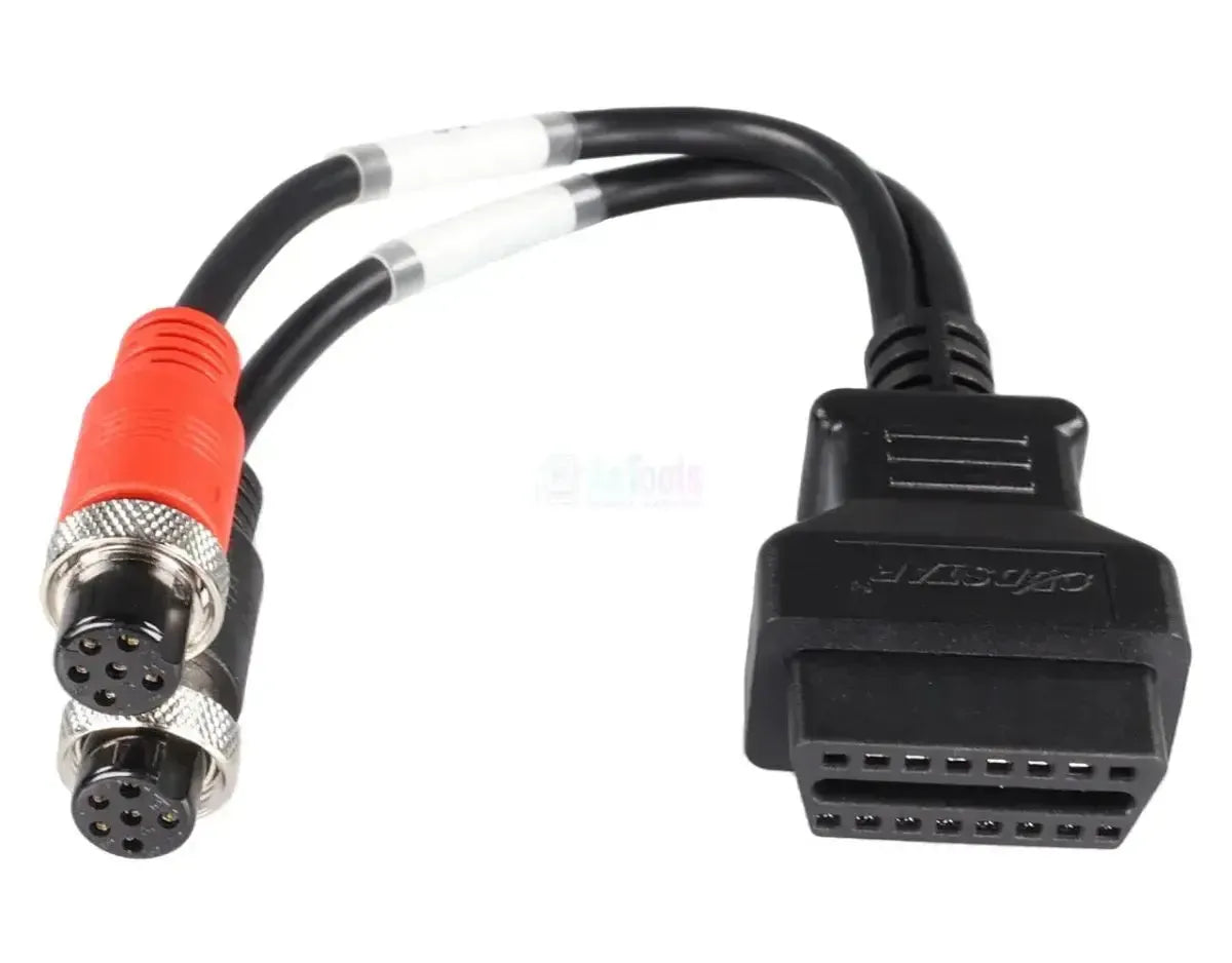 OBDSTAR (M028) | PGO 6+6-pin OBD – 16-pin OBD2 Cavo adattatore | Moto