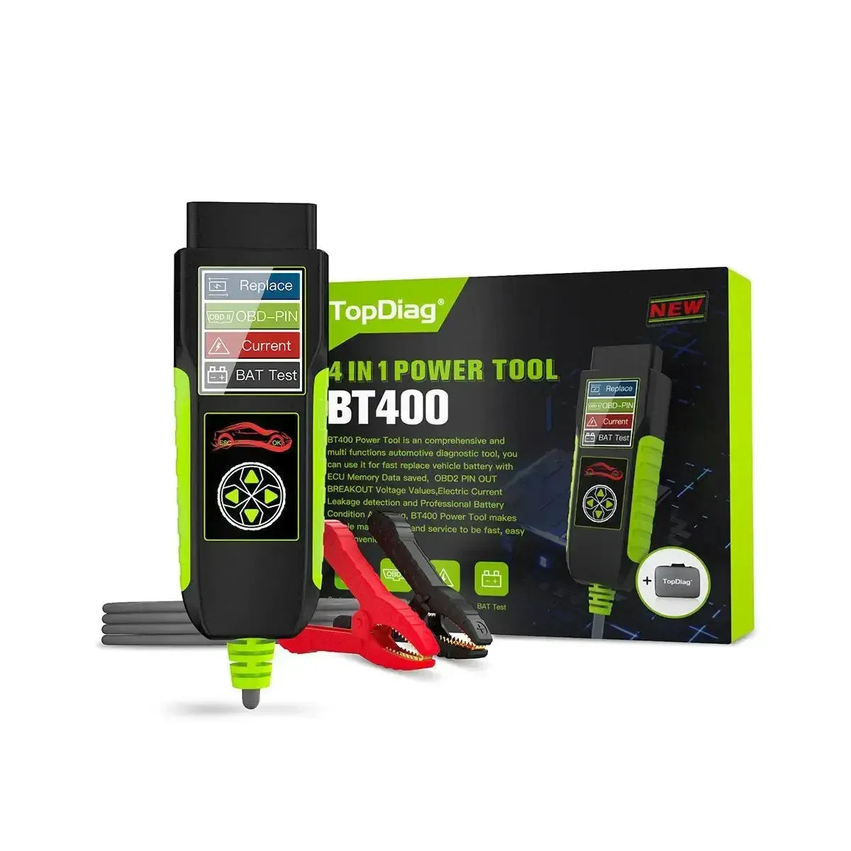 TopDiag BT400 Multifunzionale | Tester batteria