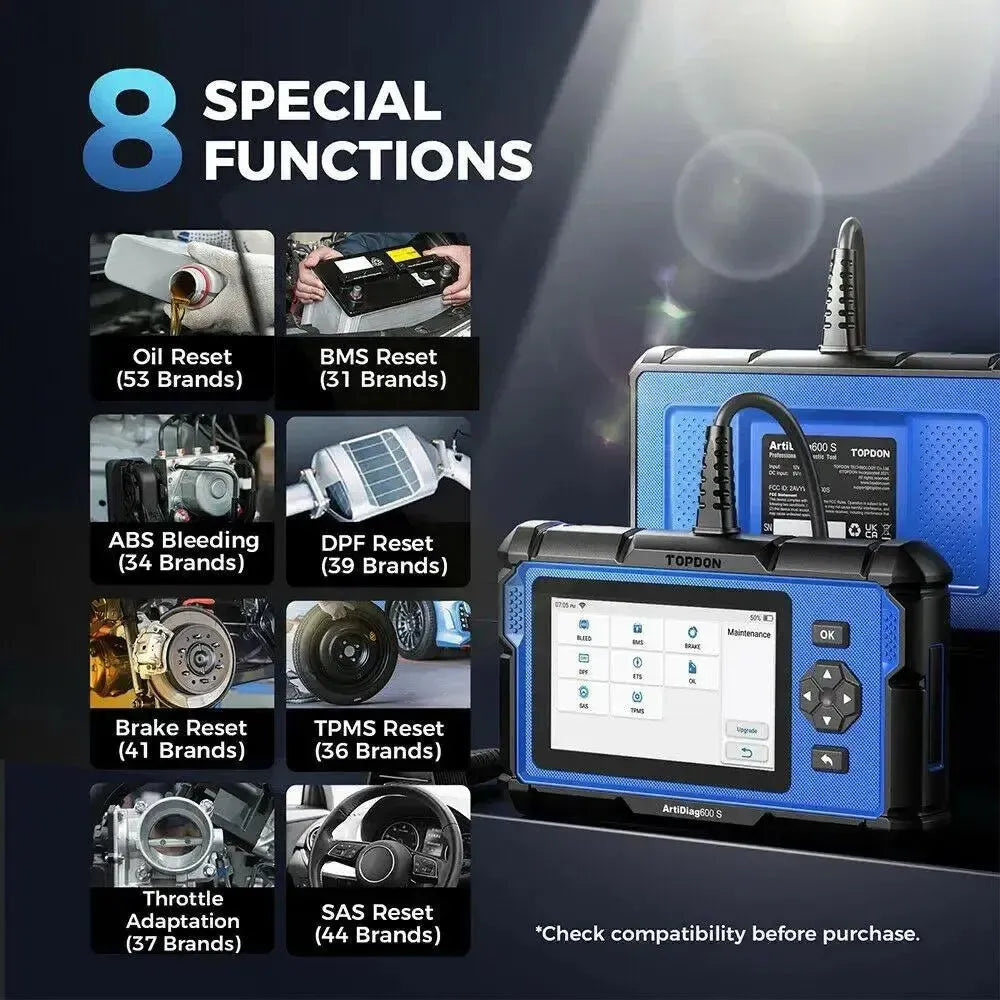 Topdon ArtiDiag600 S Auto Strumento di diagnosi