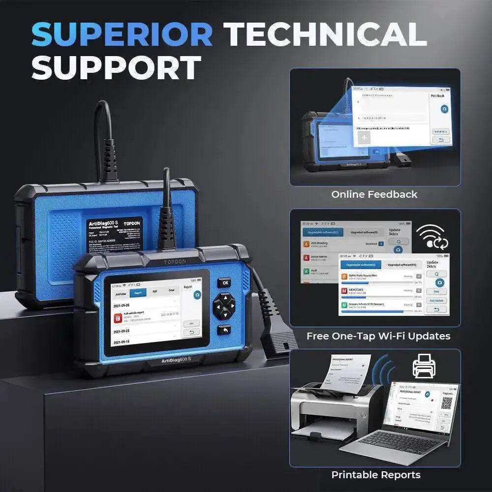 Topdon ArtiDiag600 S Auto Strumento di diagnosi