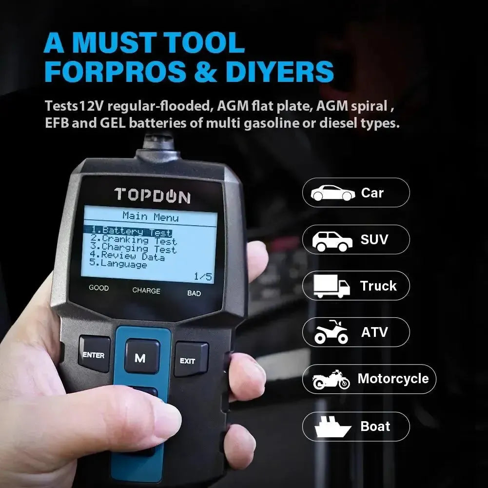 Topdon BT100 | Tester batteria