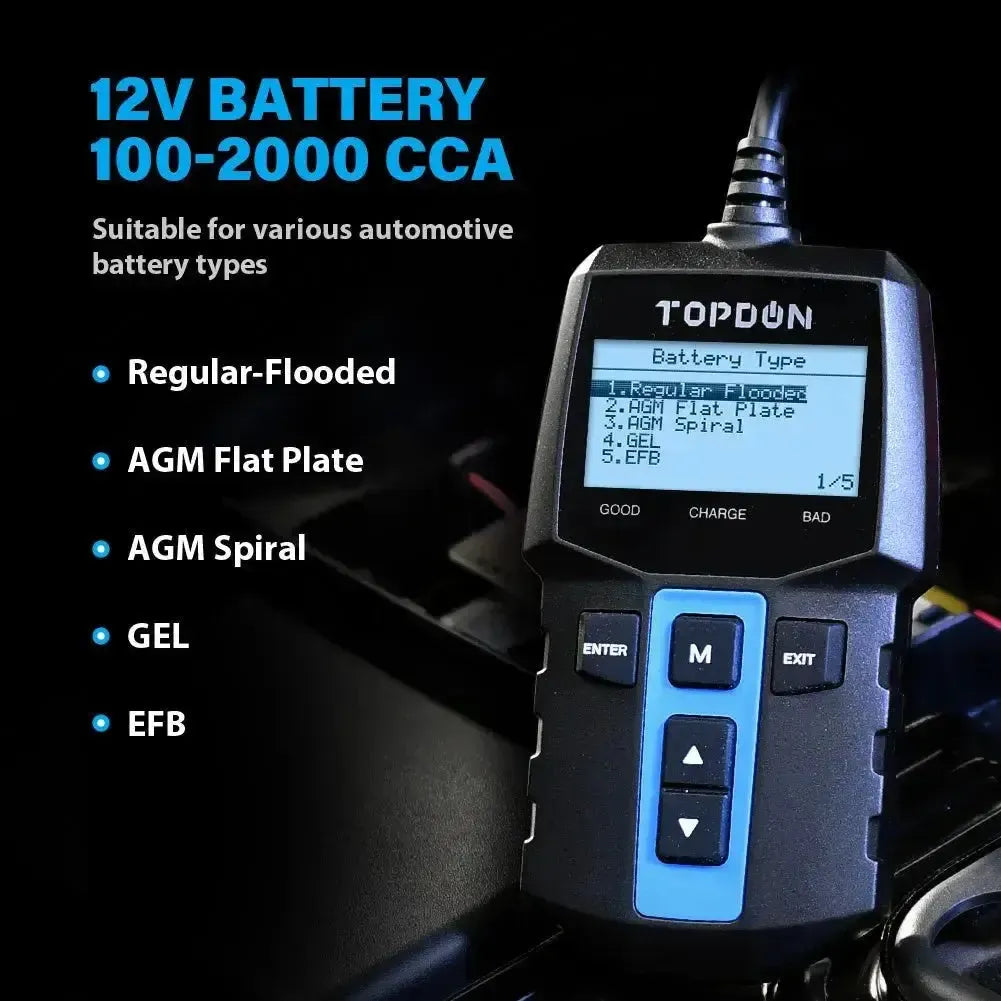 Topdon BT100 | Tester batteria