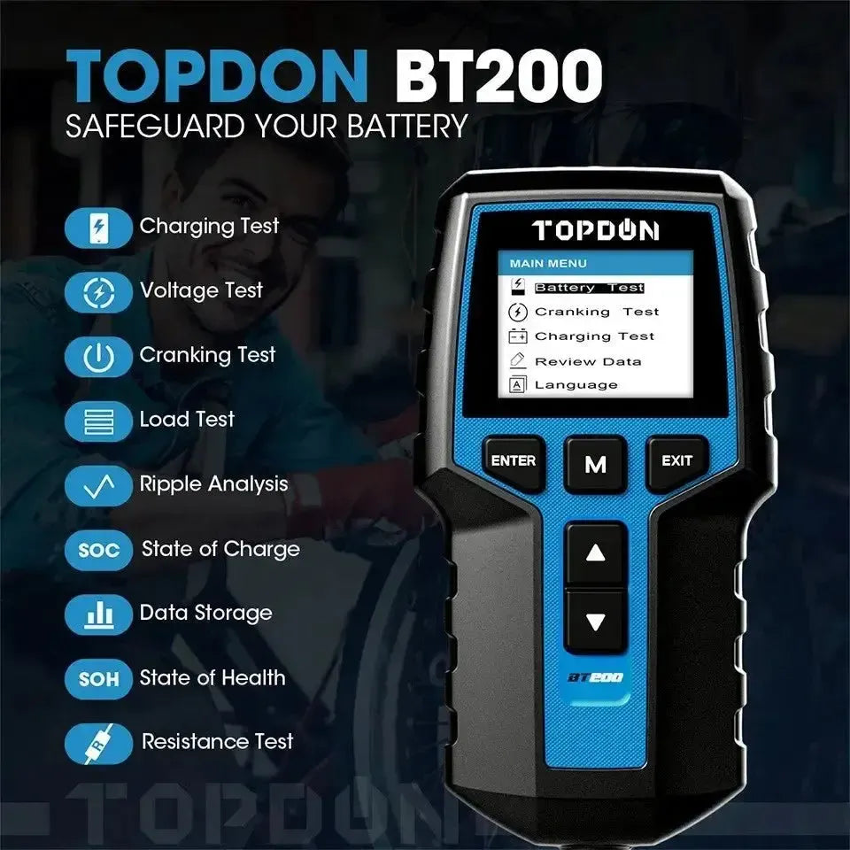 Topdon BT200 | Tester batteria