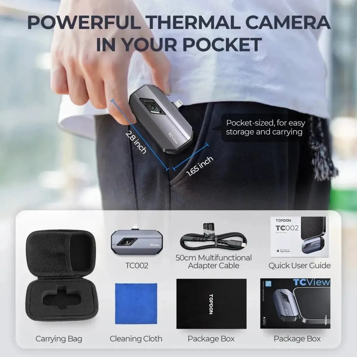 Topdon TCView TC002 Termocamera
