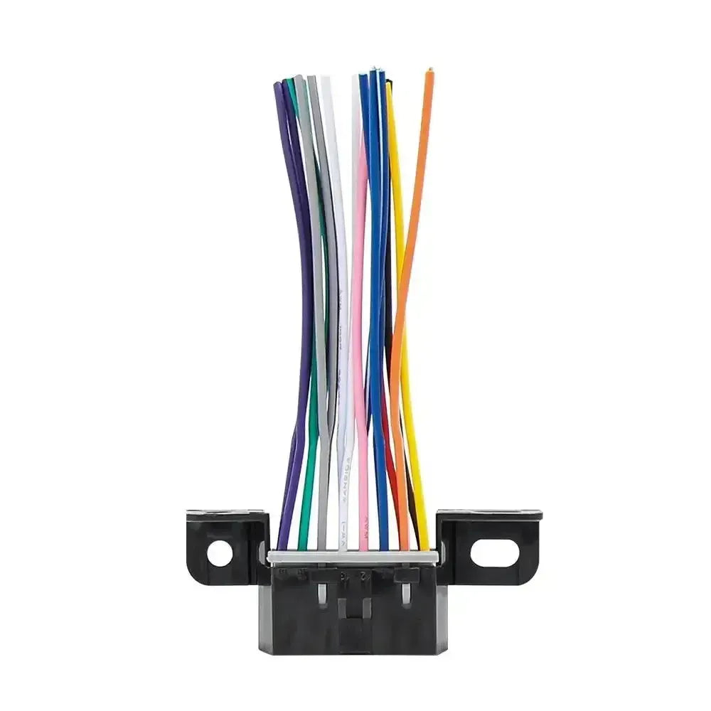 Porta OBD2 universale a 16 pin (femmina) con 16 cavi a estremità aperta - 10 cm