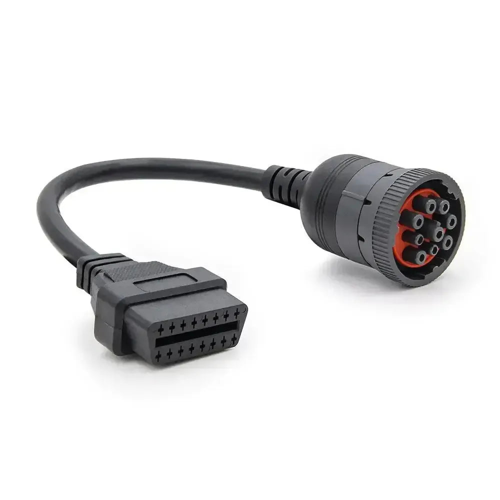 Cavo adattatore universale da 9 pin J1939 a 16 pin OBD2 – Veicoli commerciali e da lavoro