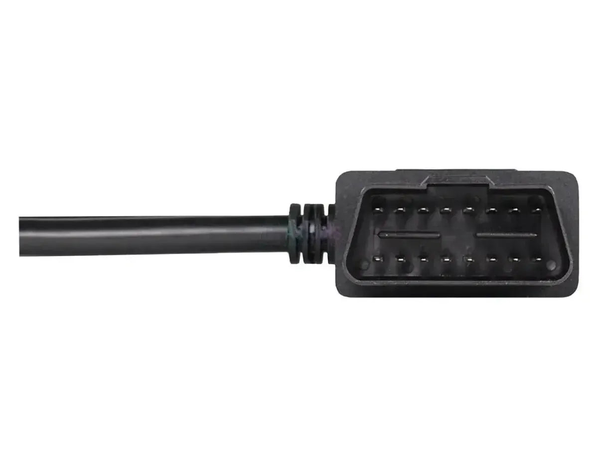 Cavo di prolunga e splitter universale piatto OBD2 a 16 pin 2 pezzi 30 cm