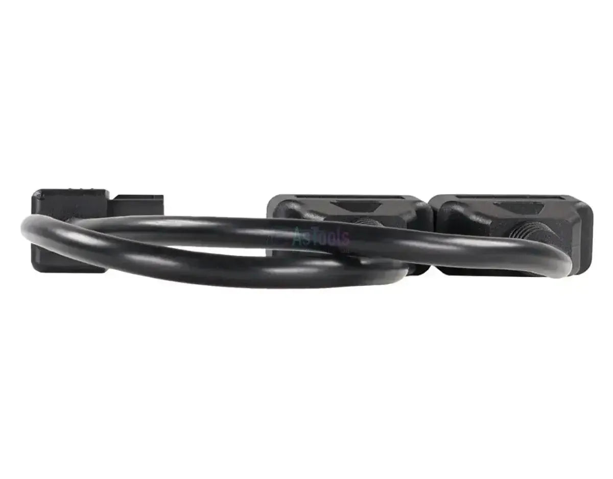 Cavo di prolunga e splitter universale piatto OBD2 a 16 pin 2 pezzi 30 cm