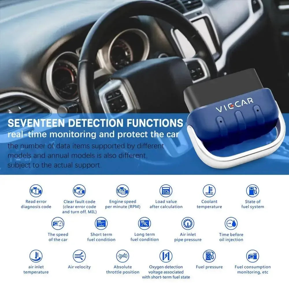 Viecar VP005 | Interfaccia ELM327 (Bluetooth 5.0)