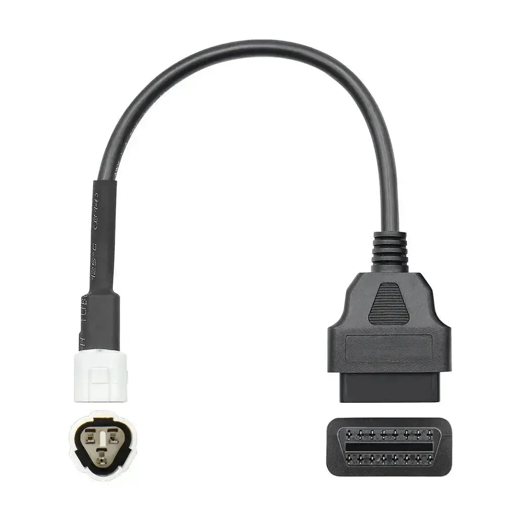 Yamaha cavo adattatore da 3 pin a 16 pin OBD2 – Moto