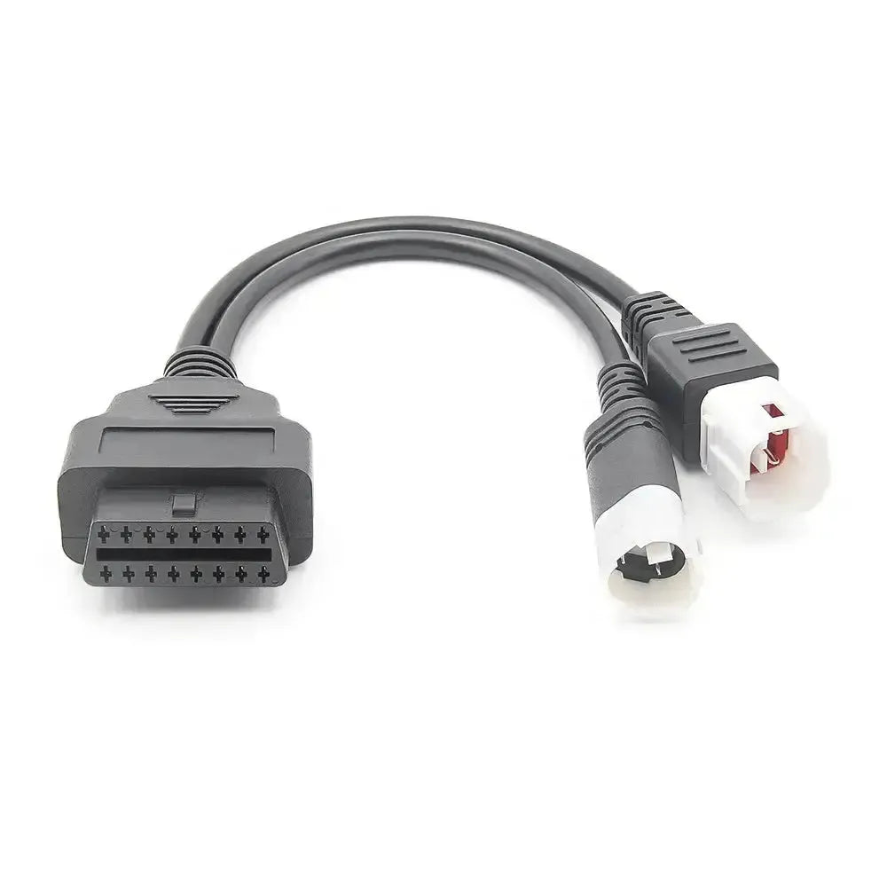 Yamaha cavo adattatore da 3+4 pin a 16 pin OBD2 – Moto
