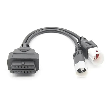 Yamaha cavo adattatore da 3+4 pin a 16 pin OBD2 – Moto