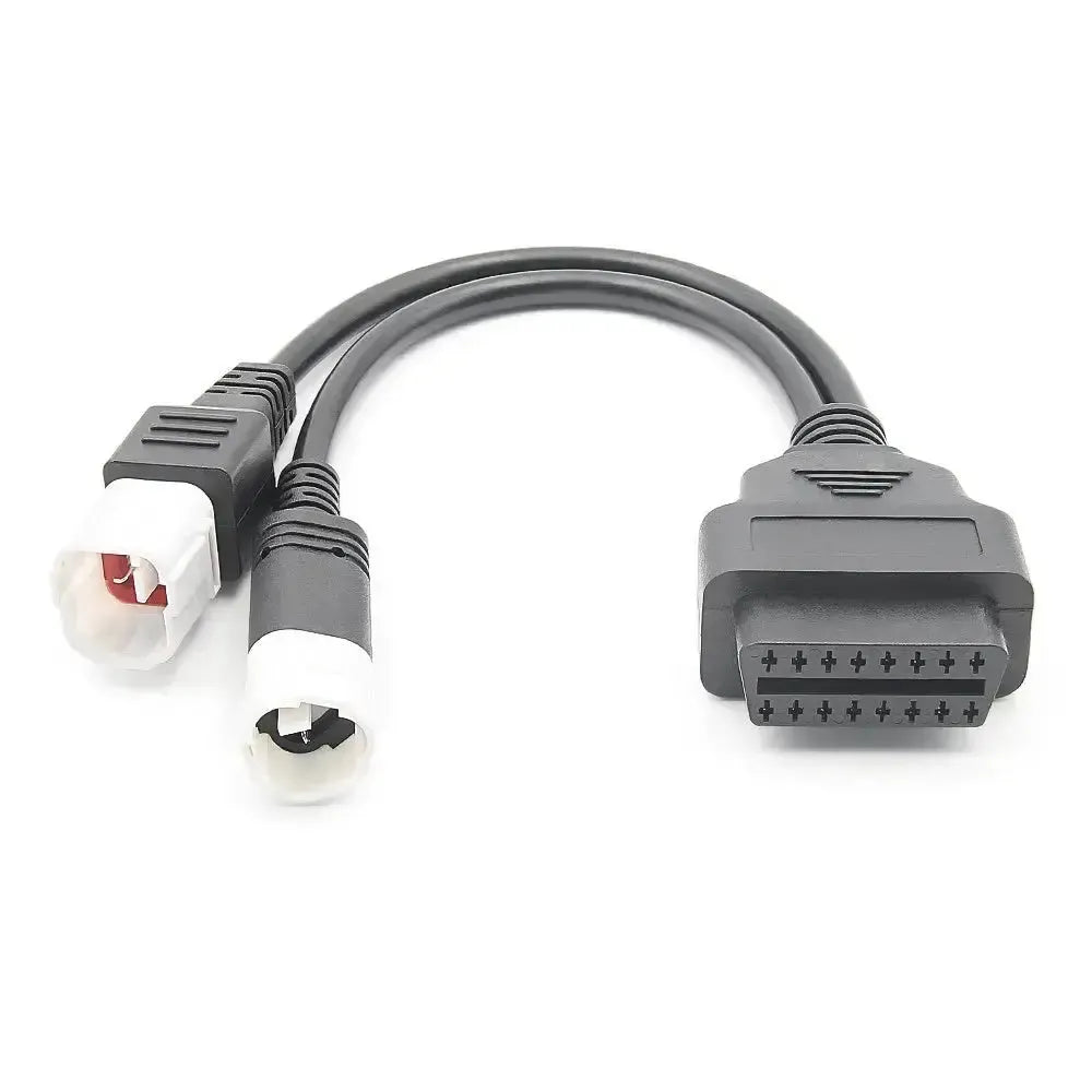 Yamaha cavo adattatore da 3+4 pin a 16 pin OBD2 – Moto